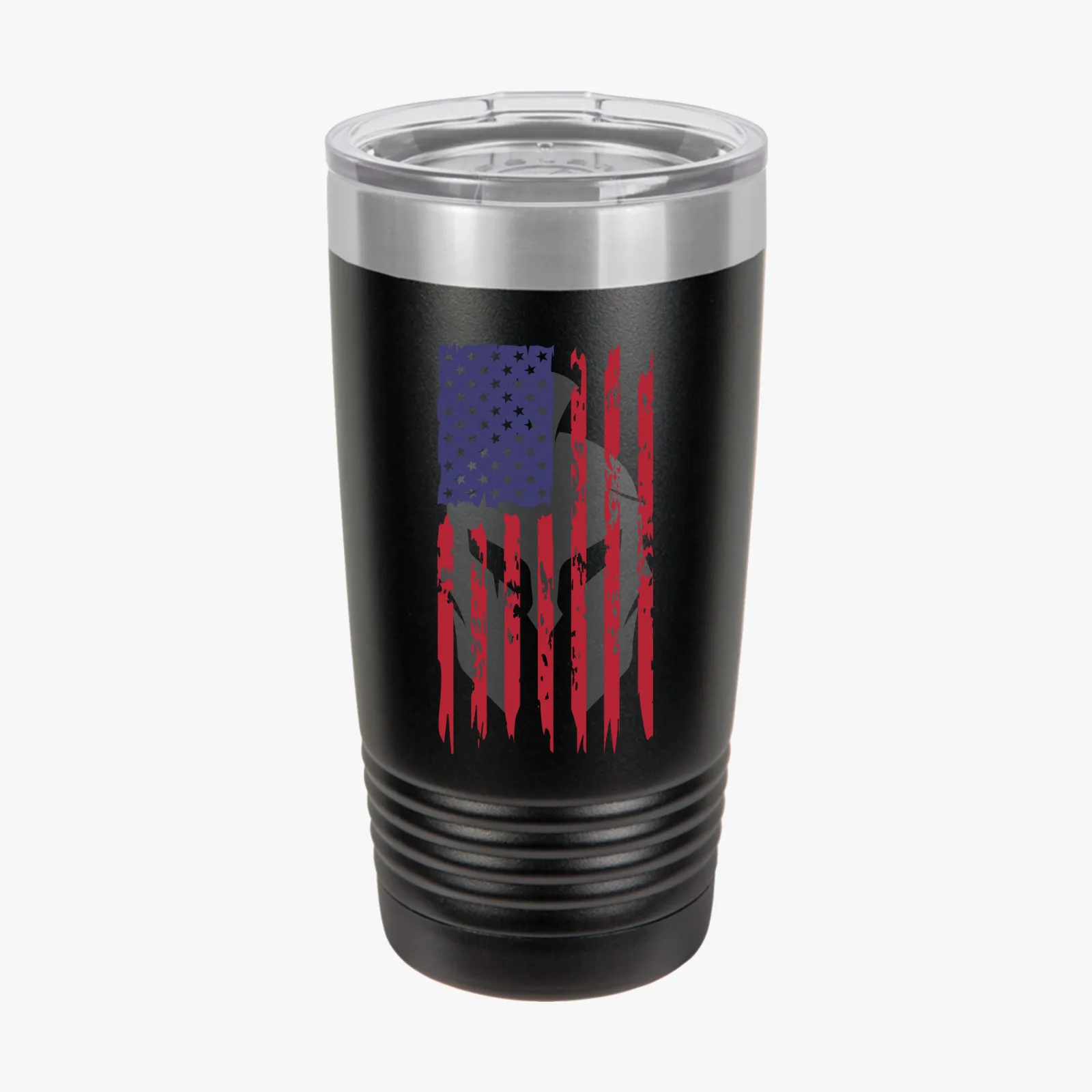 Molon Labe Tumbler – 20oz - Black - Back