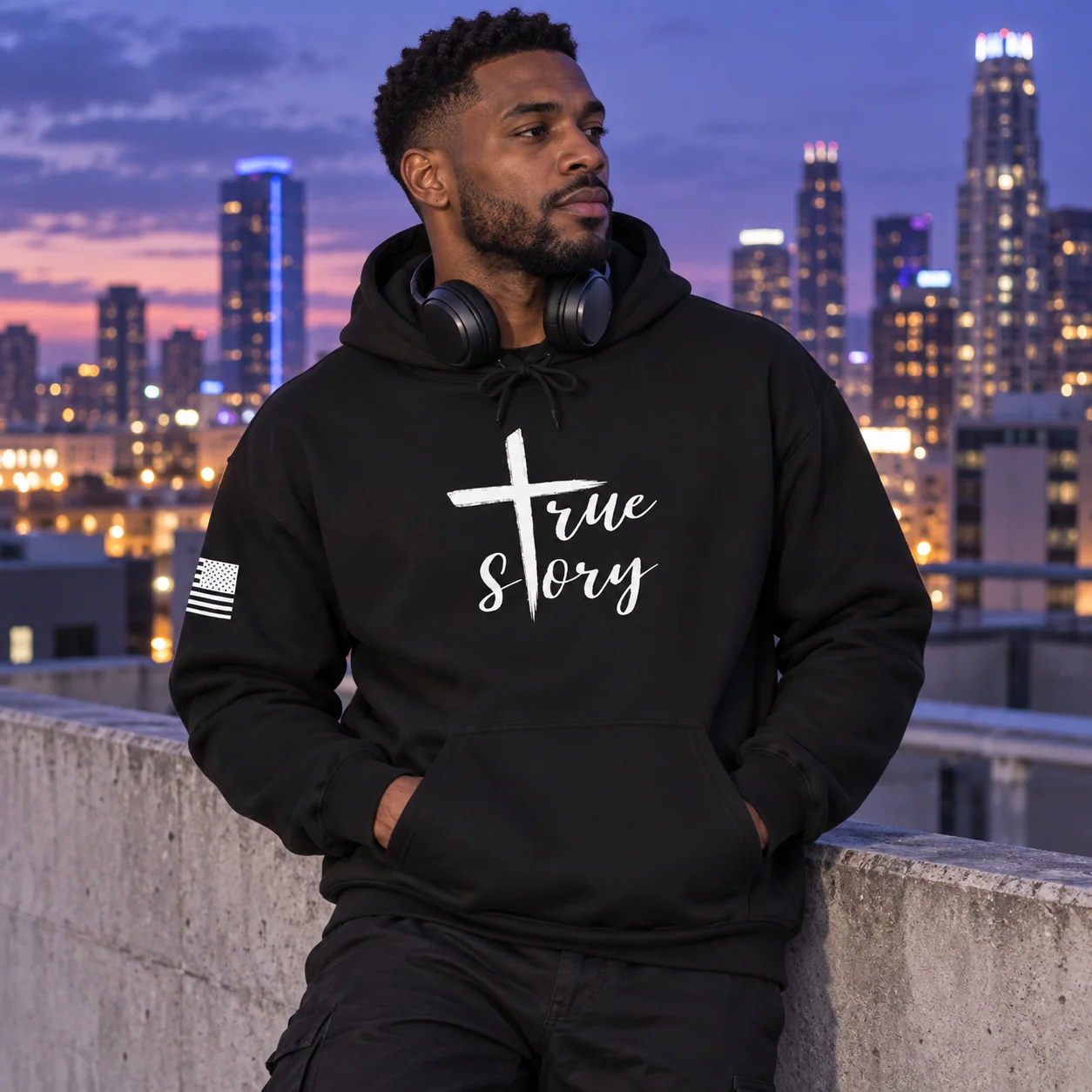 True Story - Black - Back
