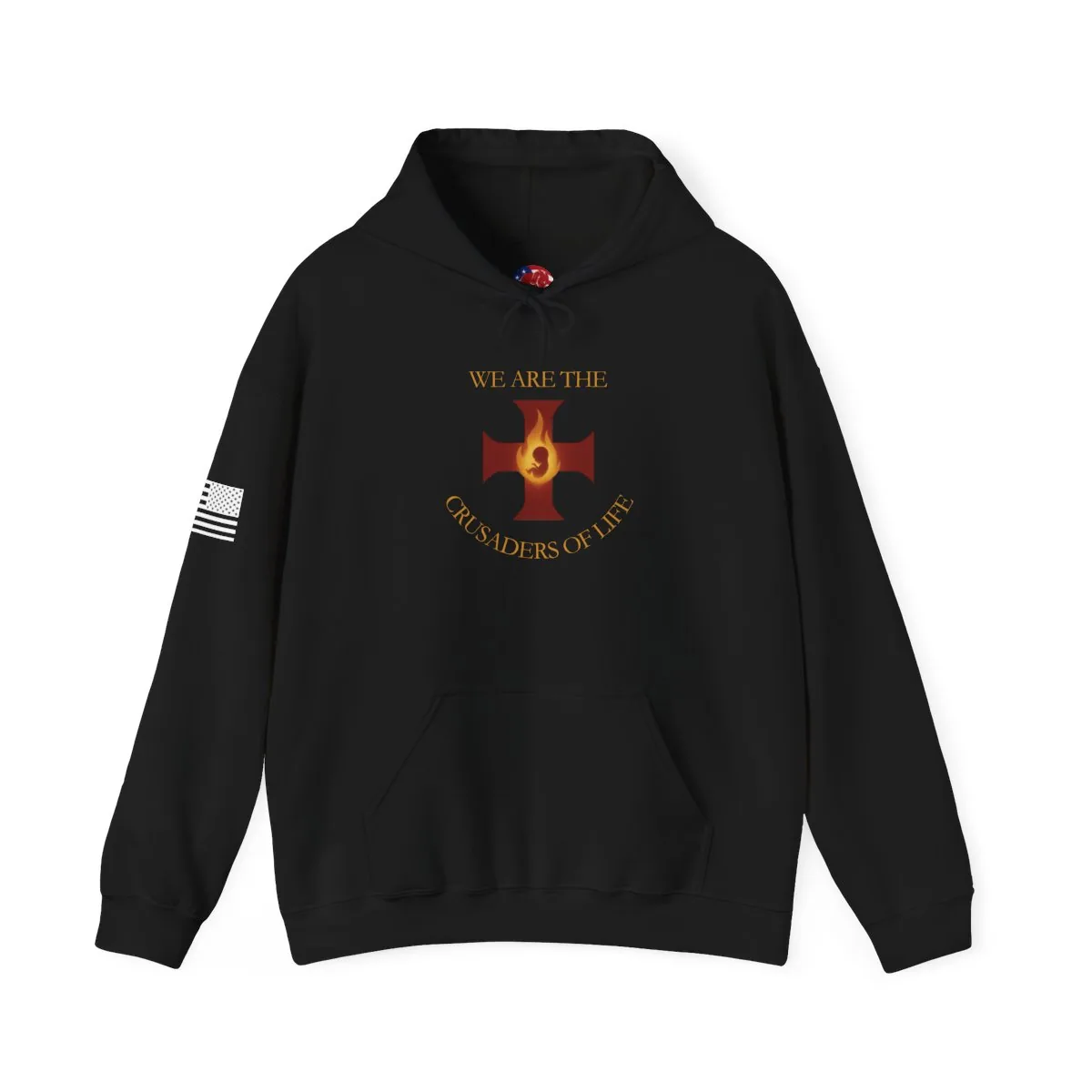 Crusaders of Life Flame Cross Hoodie -  thumbnail 7