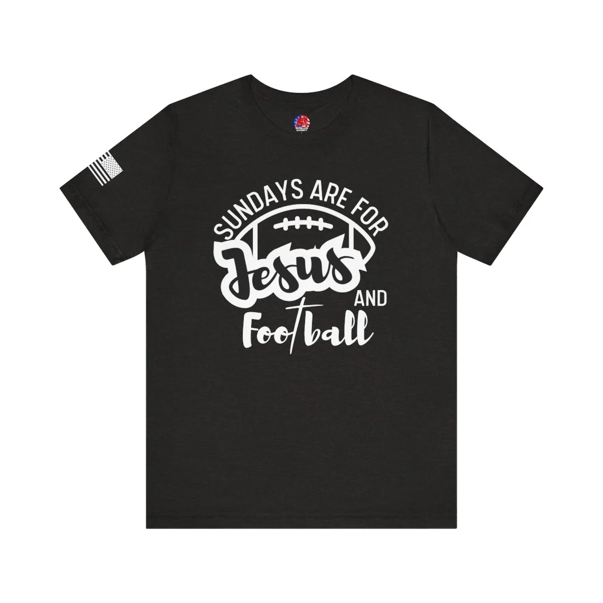 Sundays Are for Jesus and Football T-Shirt -  thumbnail 7
