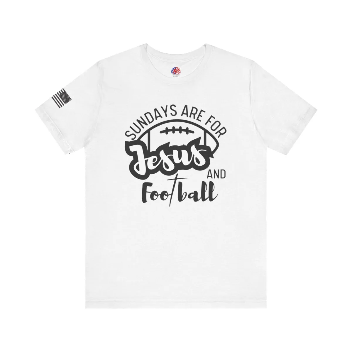 Sundays Are for Jesus and Football T-Shirt -  thumbnail 5