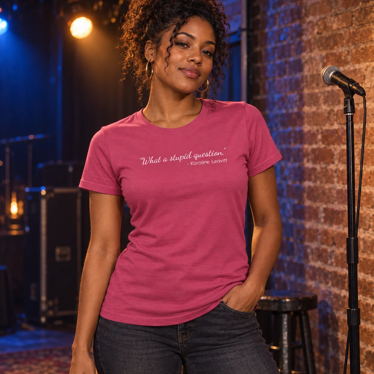 The "Stupid Question" Tee: Women's Version -  thumbnail 11