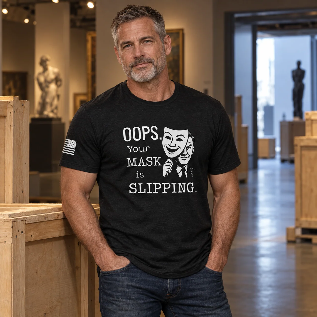 Your Mask is Slipping T-Shirt -  thumbnail 11