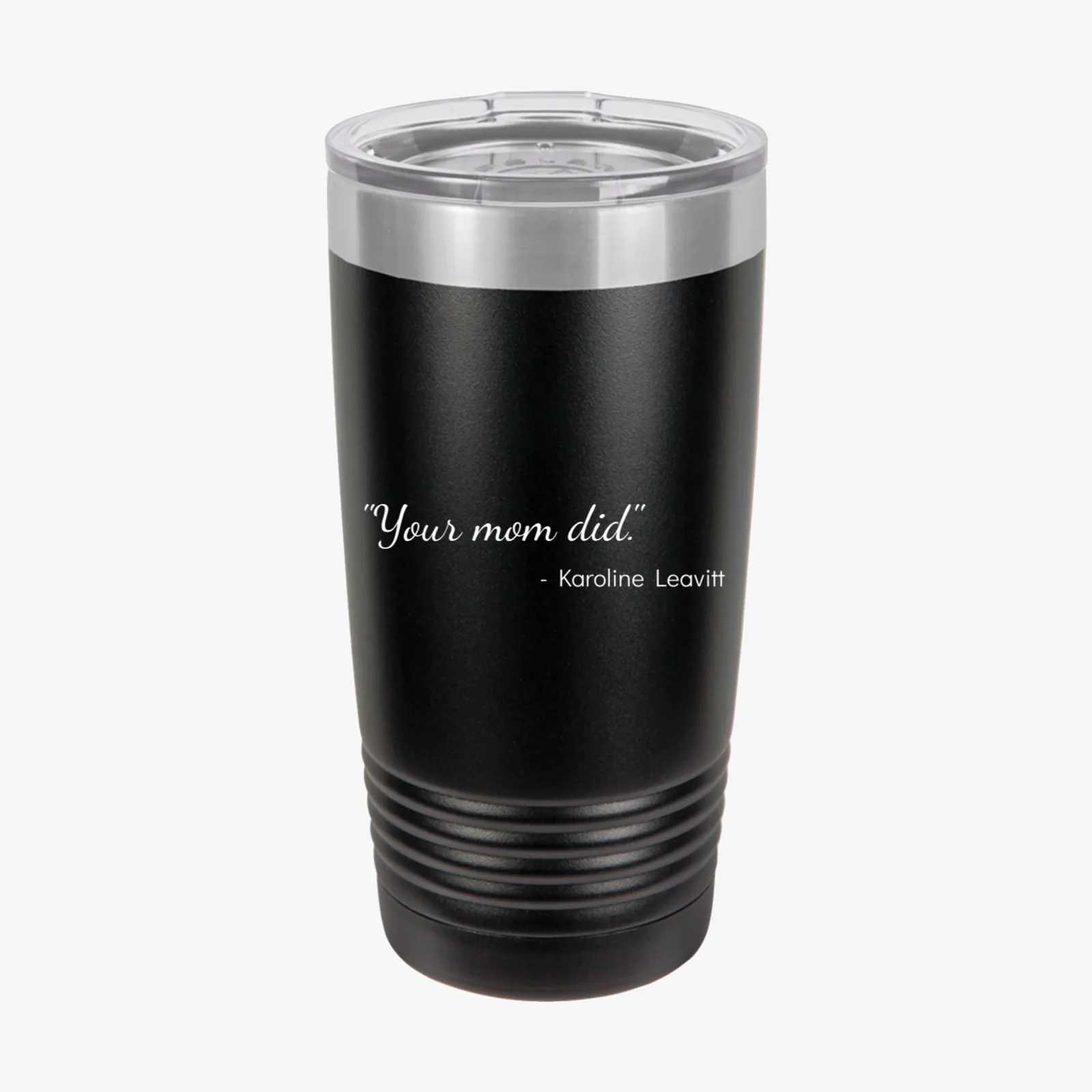 The "Your Mom Did." Tumbler - Royal - Front