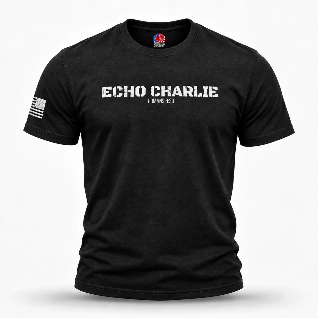 Echo Charlie - Black Heather - Front