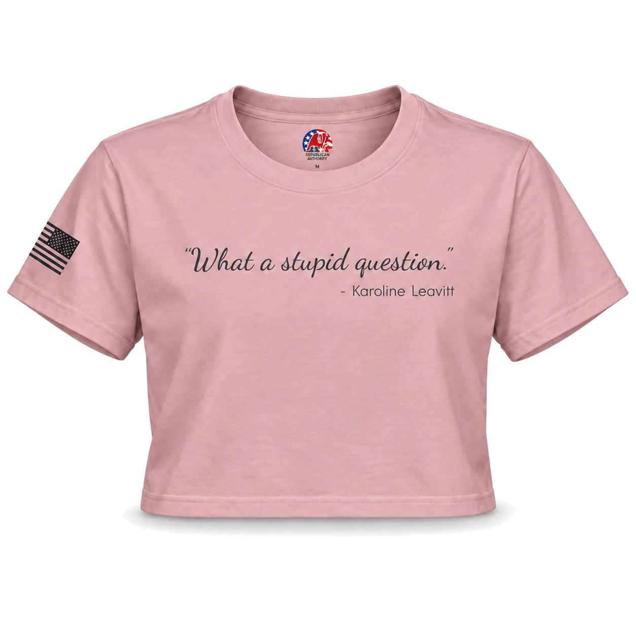 The "Stupid Question" Tee: Women's Version, Cropped -  thumbnail 19