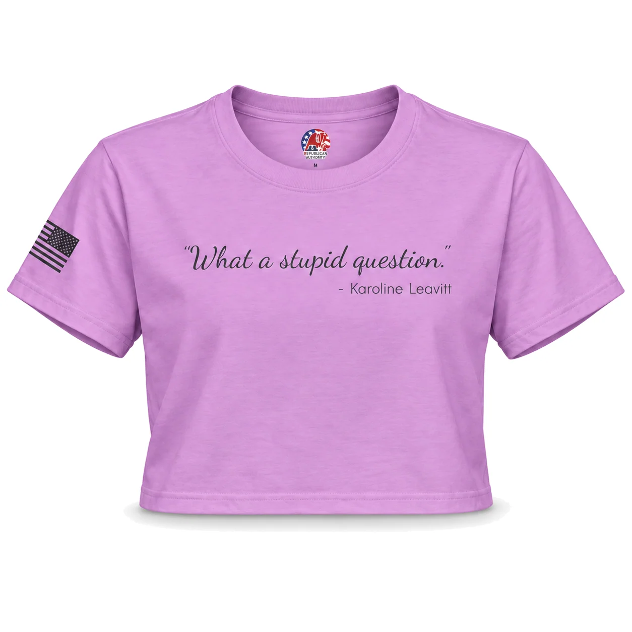 The "Stupid Question" Tee: Women's Version, Cropped -  thumbnail 21