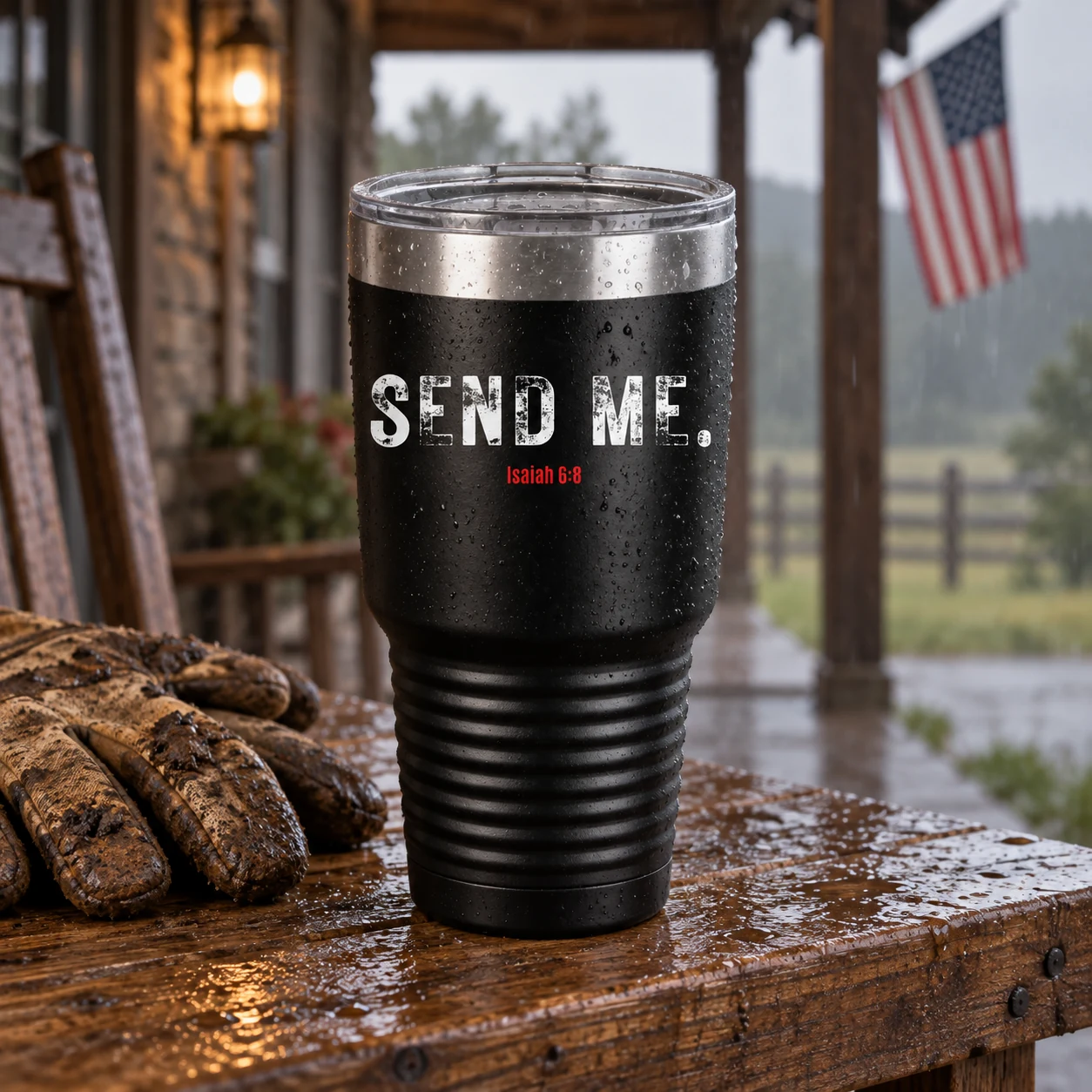 Send Me. - Black - Back
