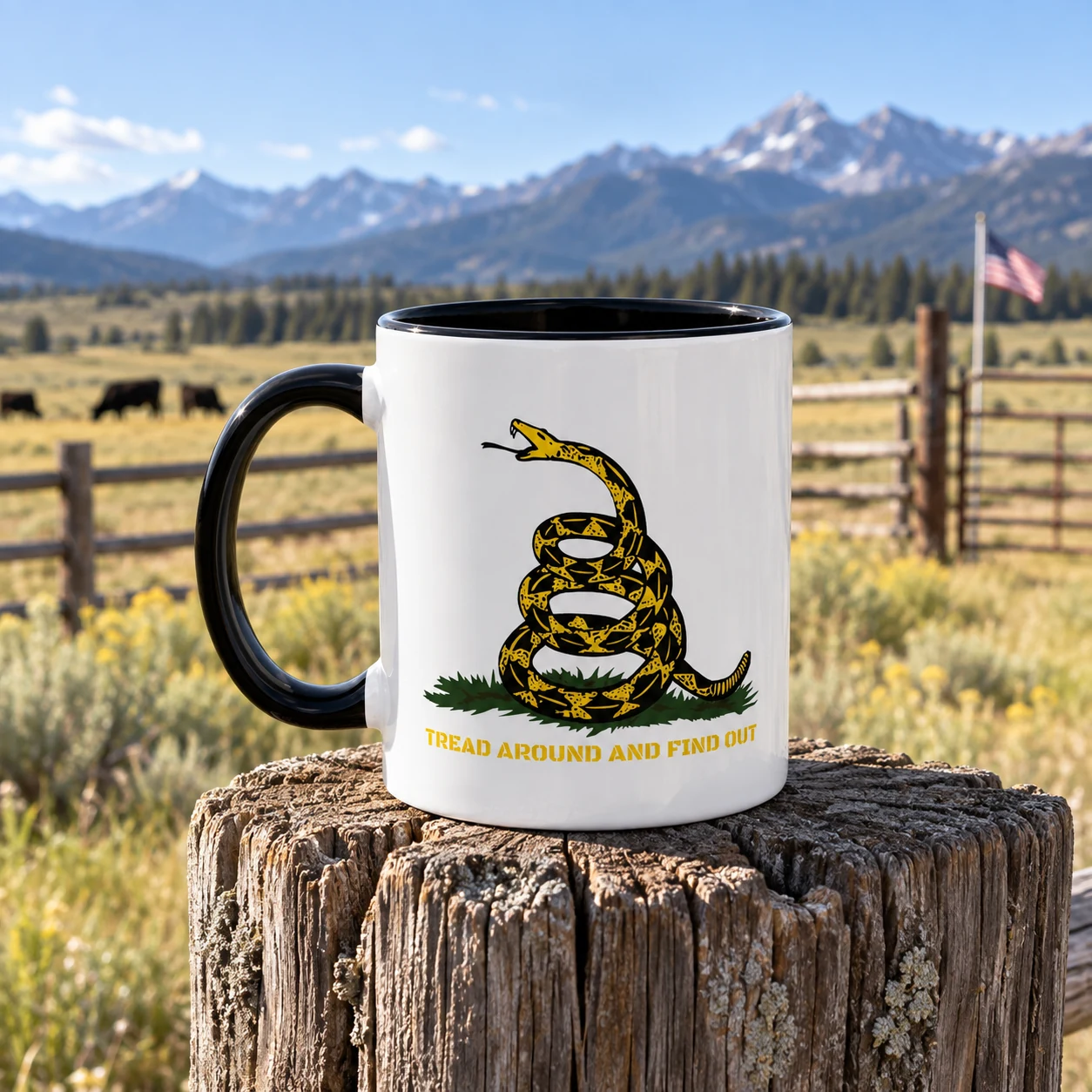 Tread Around and Find Out Coffee Mug -  thumbnail 2