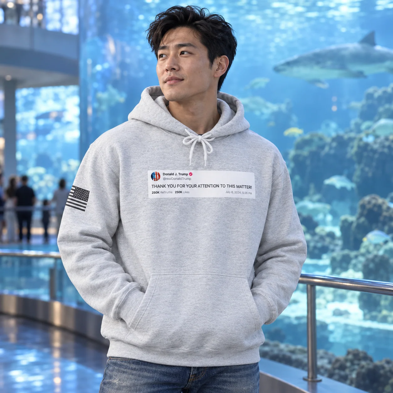 Truth Social Hoodie -  thumbnail 11