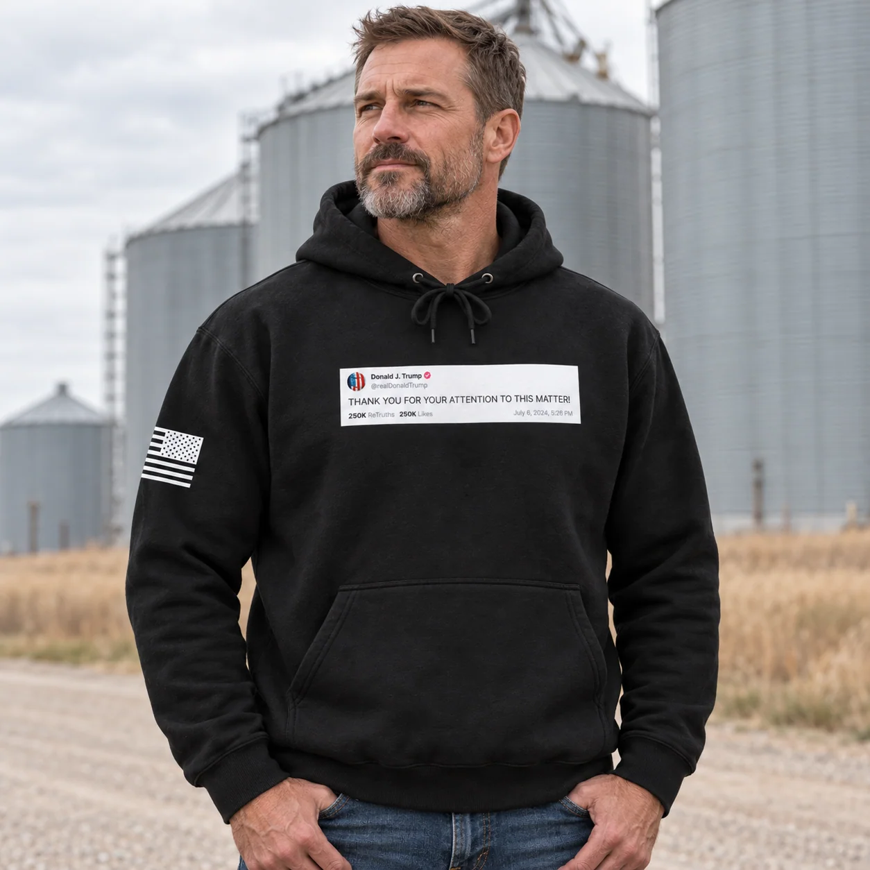 Truth Social Hoodie -  thumbnail 12