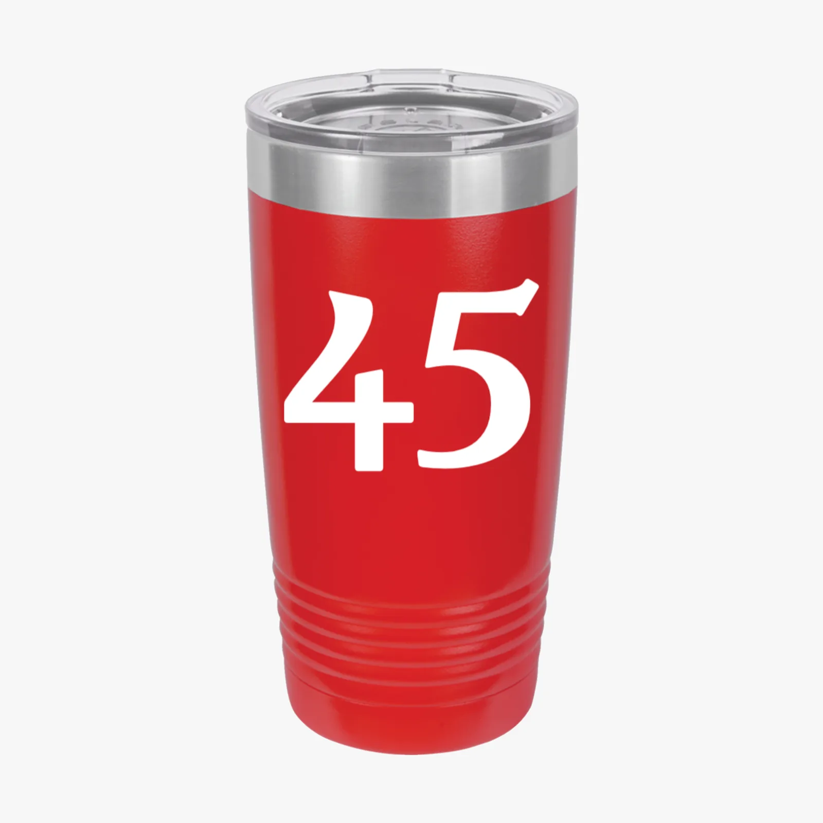 45 Tumbler – 20oz - Black - Back