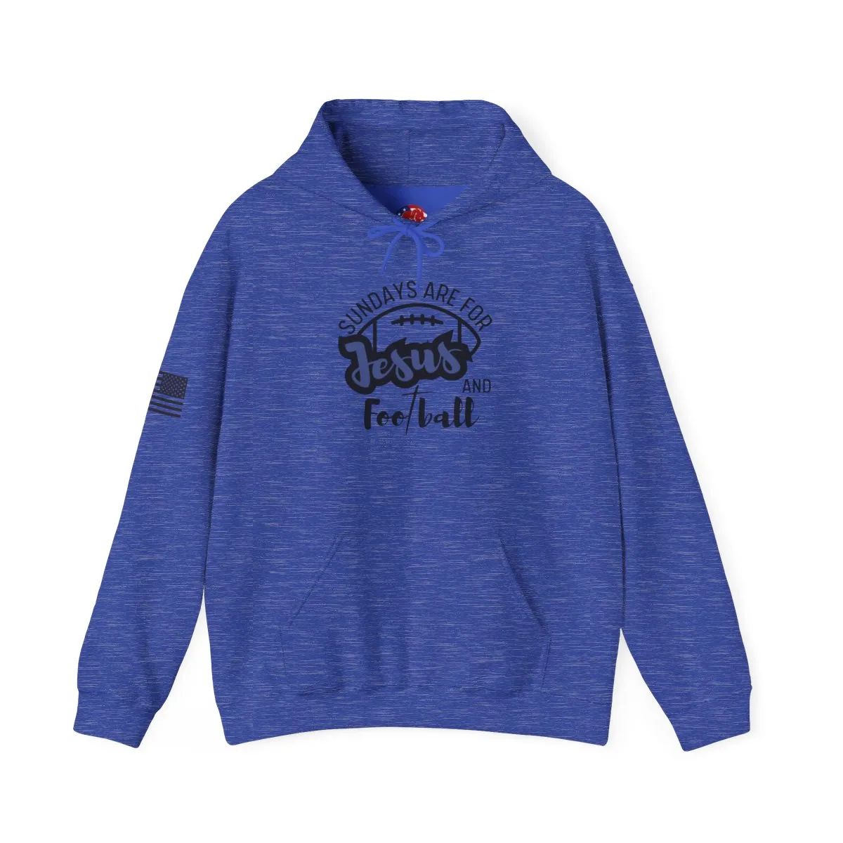 Sundays Are for Jesus and Football Hoodie -  thumbnail 7