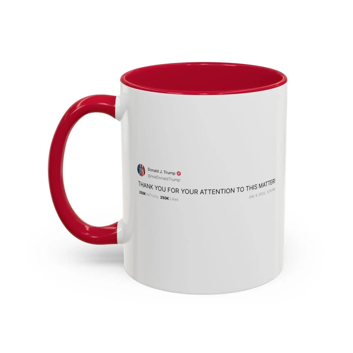 Truth Social Coffee Mug -  thumbnail 3