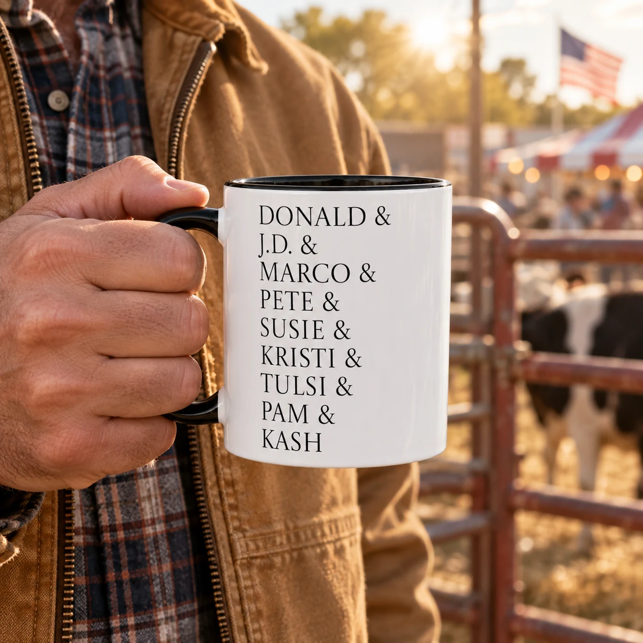 The Patriots Lineup Coffee Mug -  thumbnail 4
