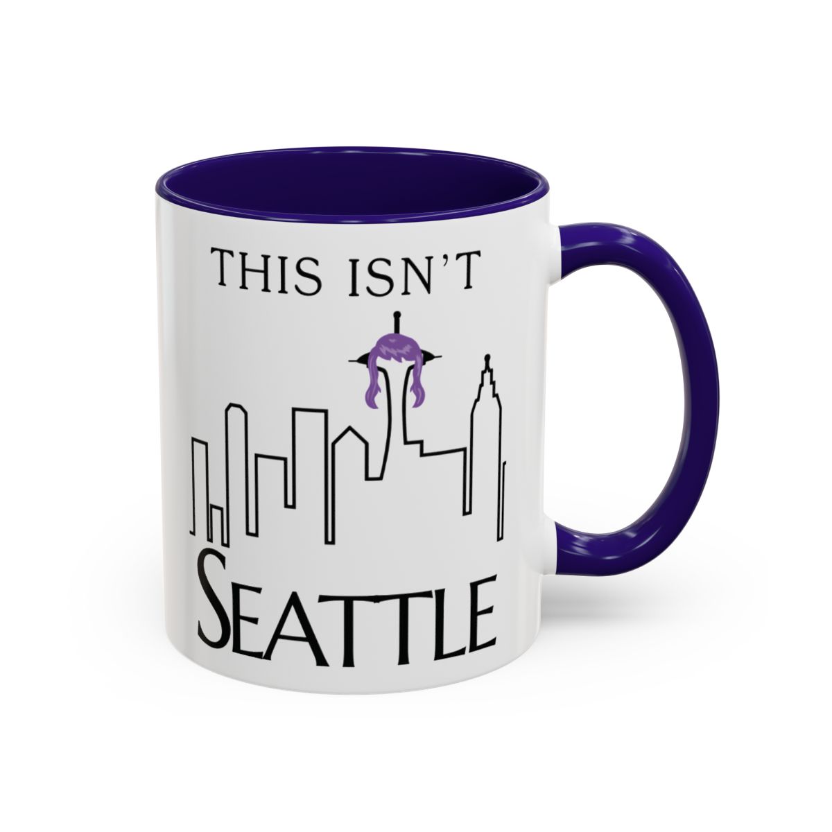This Isn't Seattle - Black - Back