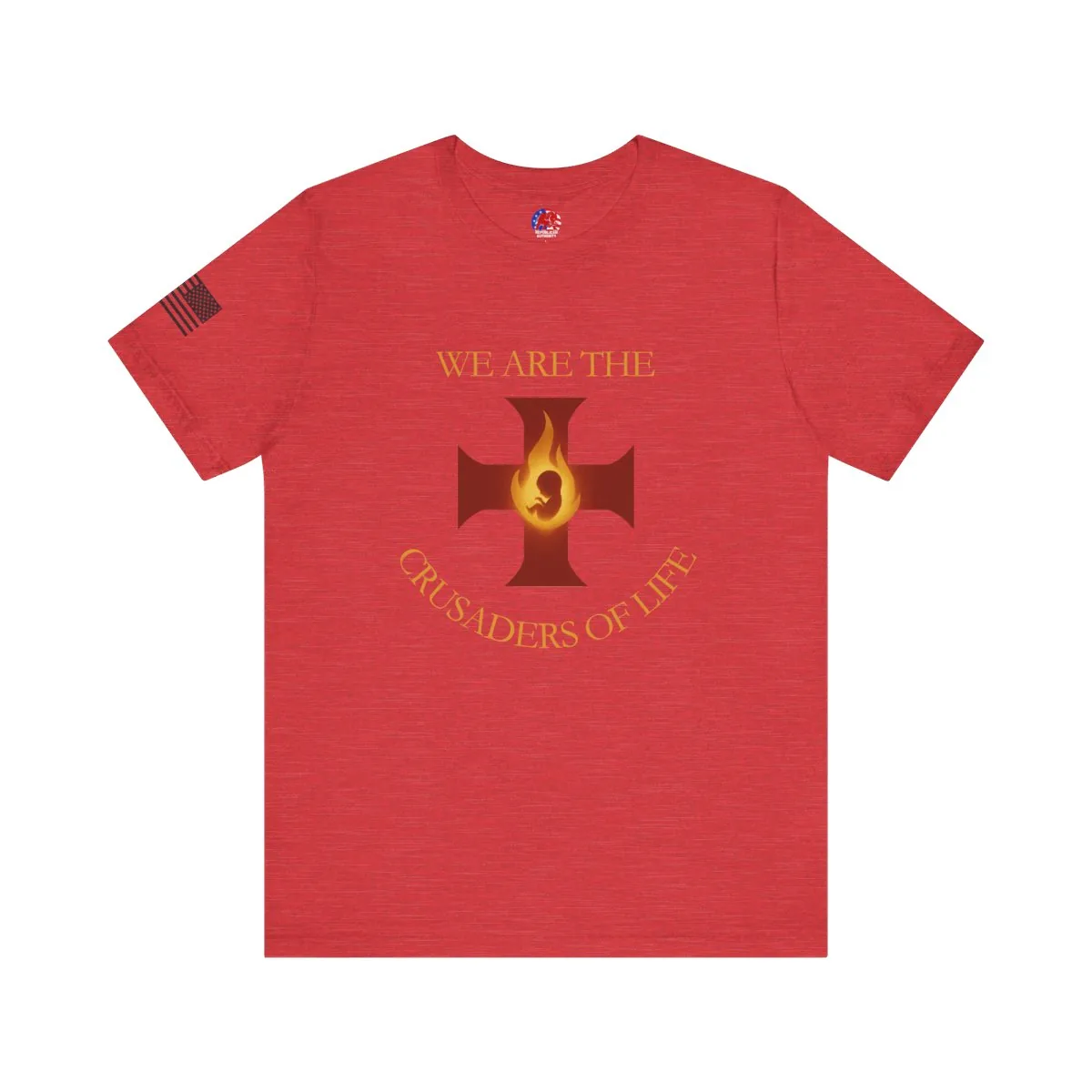 Crusaders of Life Flame Cross T-Shirt -  thumbnail 7