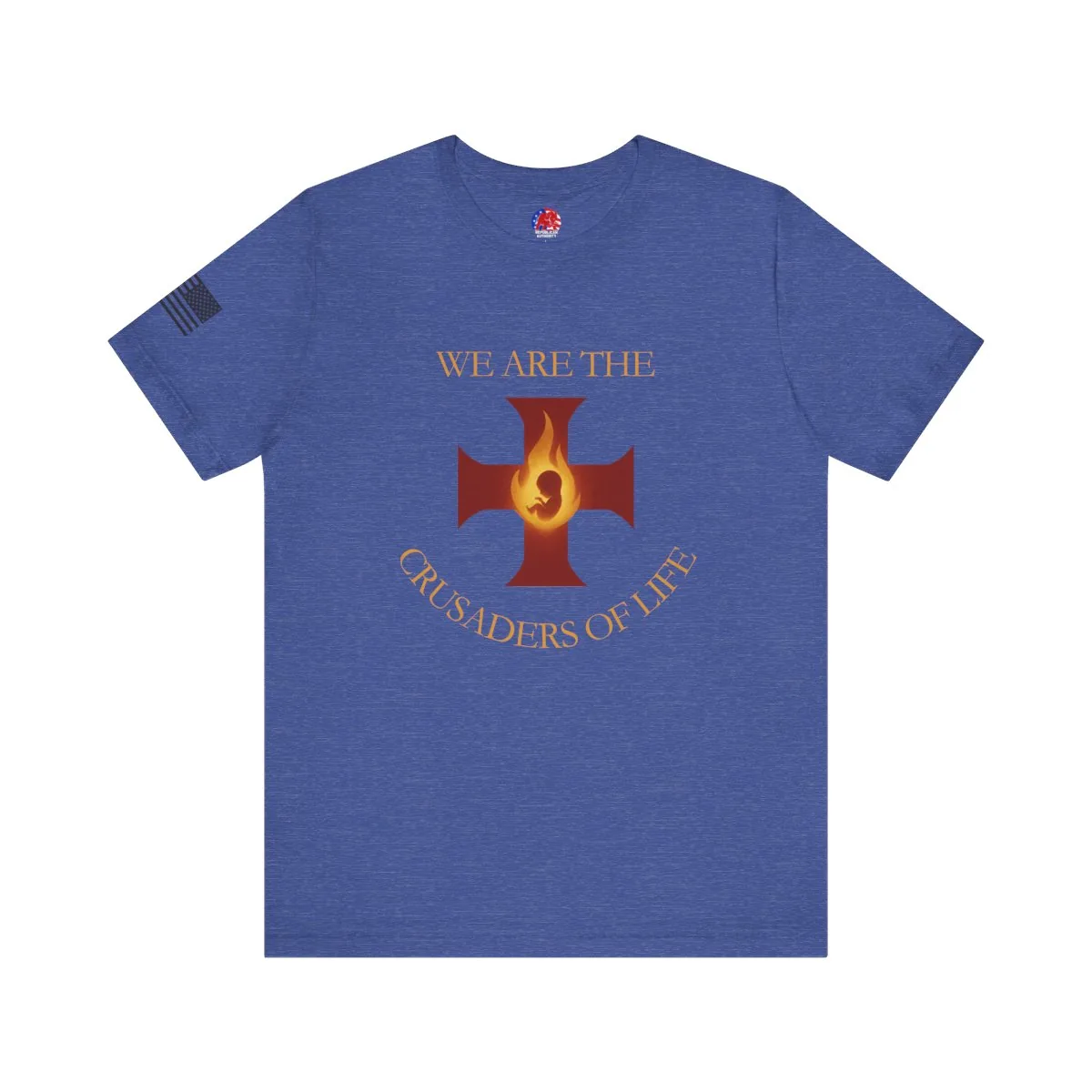 Crusaders of Life Flame Cross T-Shirt -  thumbnail 9