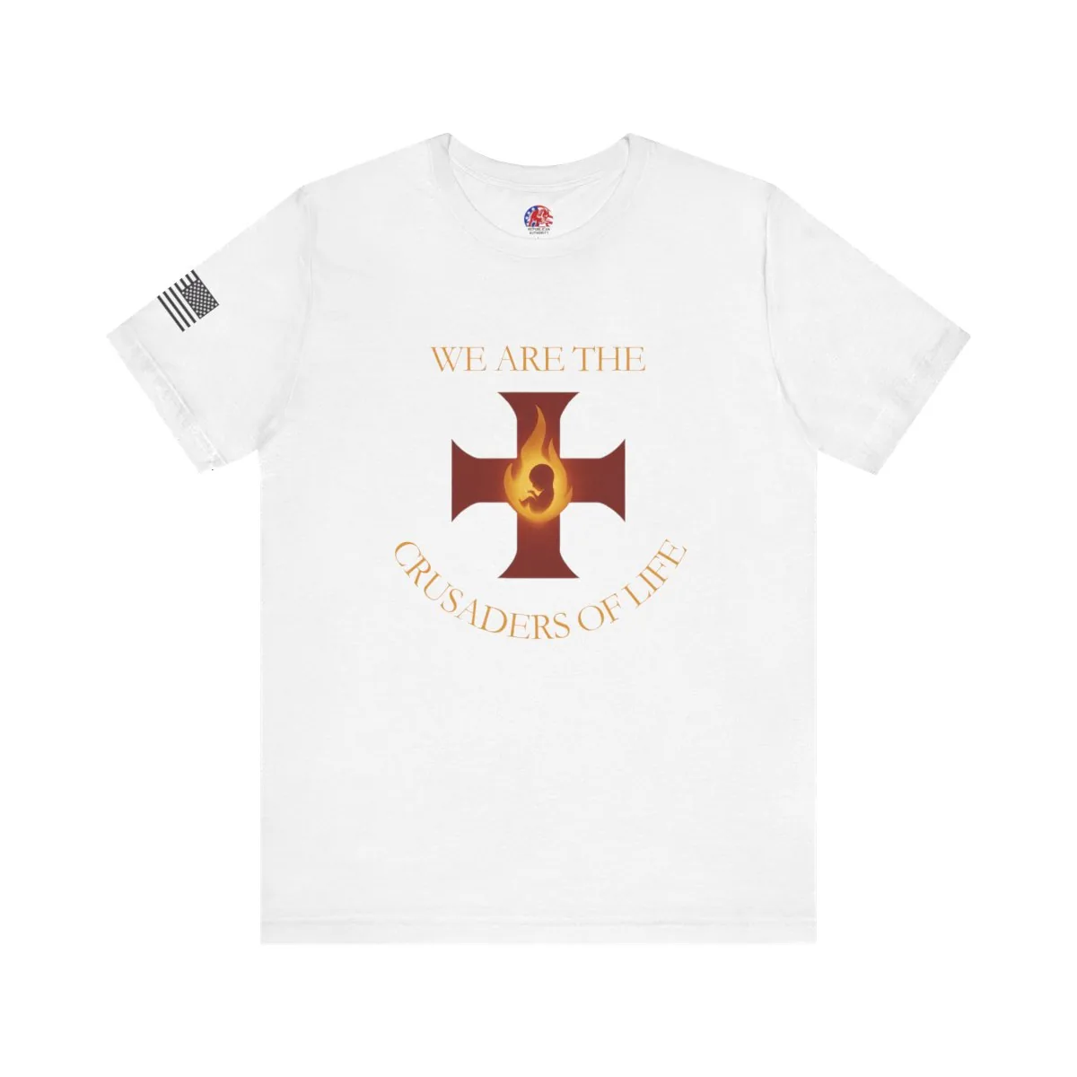 Crusaders of Life Flame Cross T-Shirt -  thumbnail 5