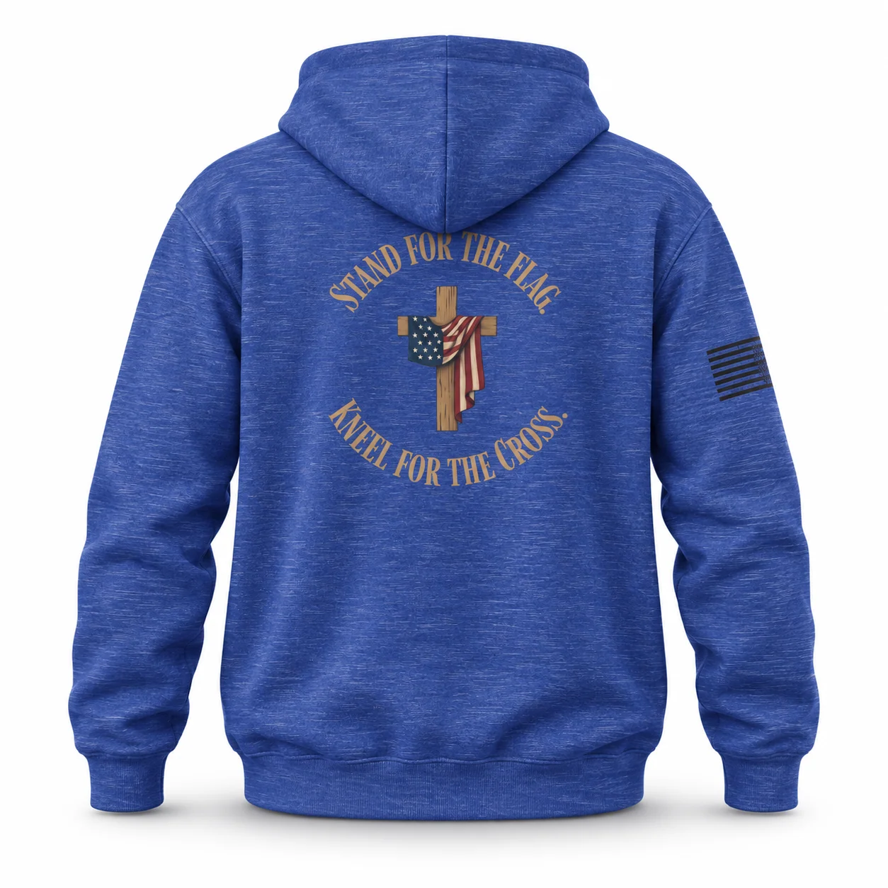 Stand for the Flag. Kneel for the Cross. Hoodie -  thumbnail 18
