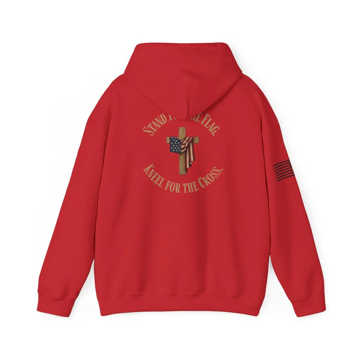 Stand for the Flag. Kneel for the Cross. Hoodie -  thumbnail 8