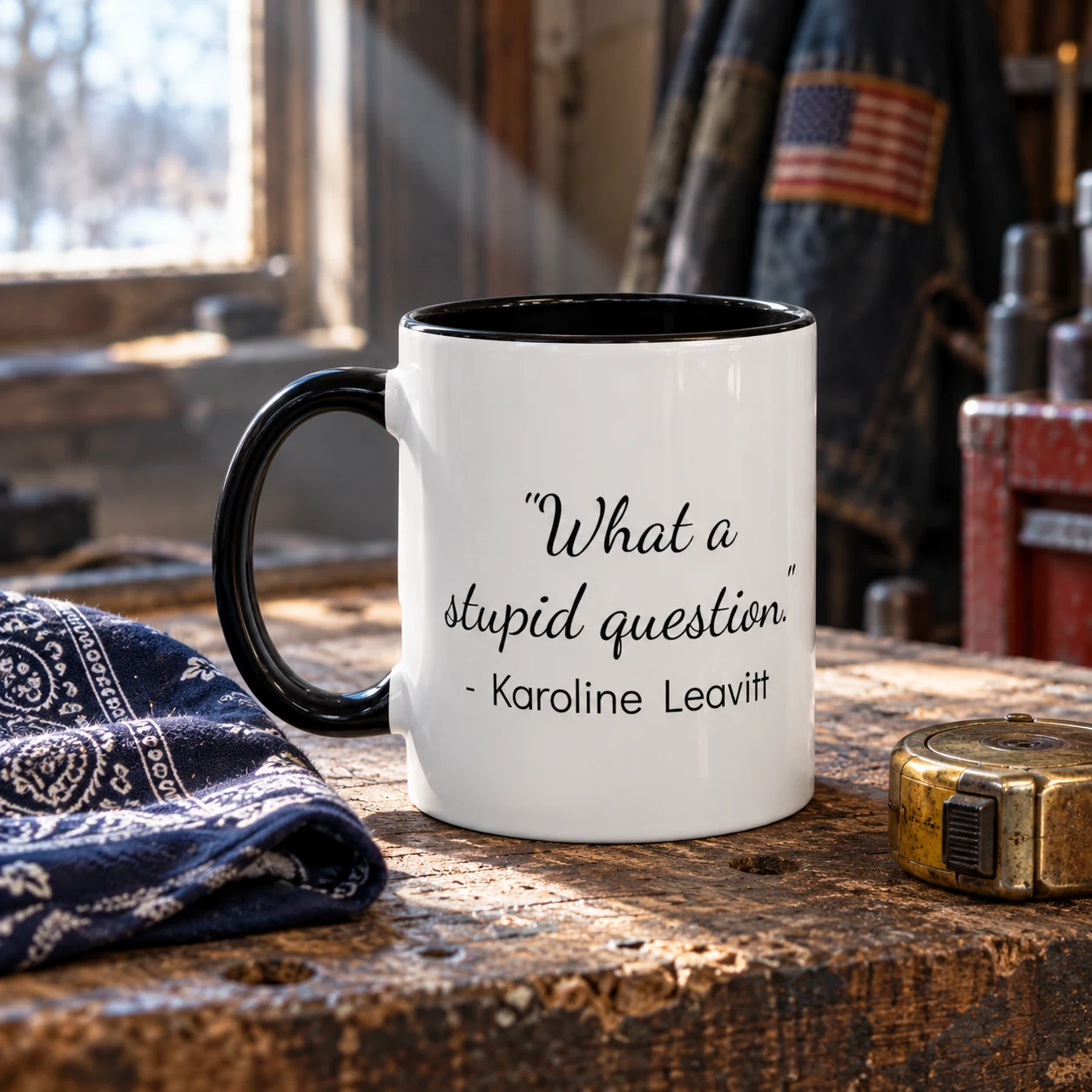 The "Stupid Question" Mug -  thumbnail 3