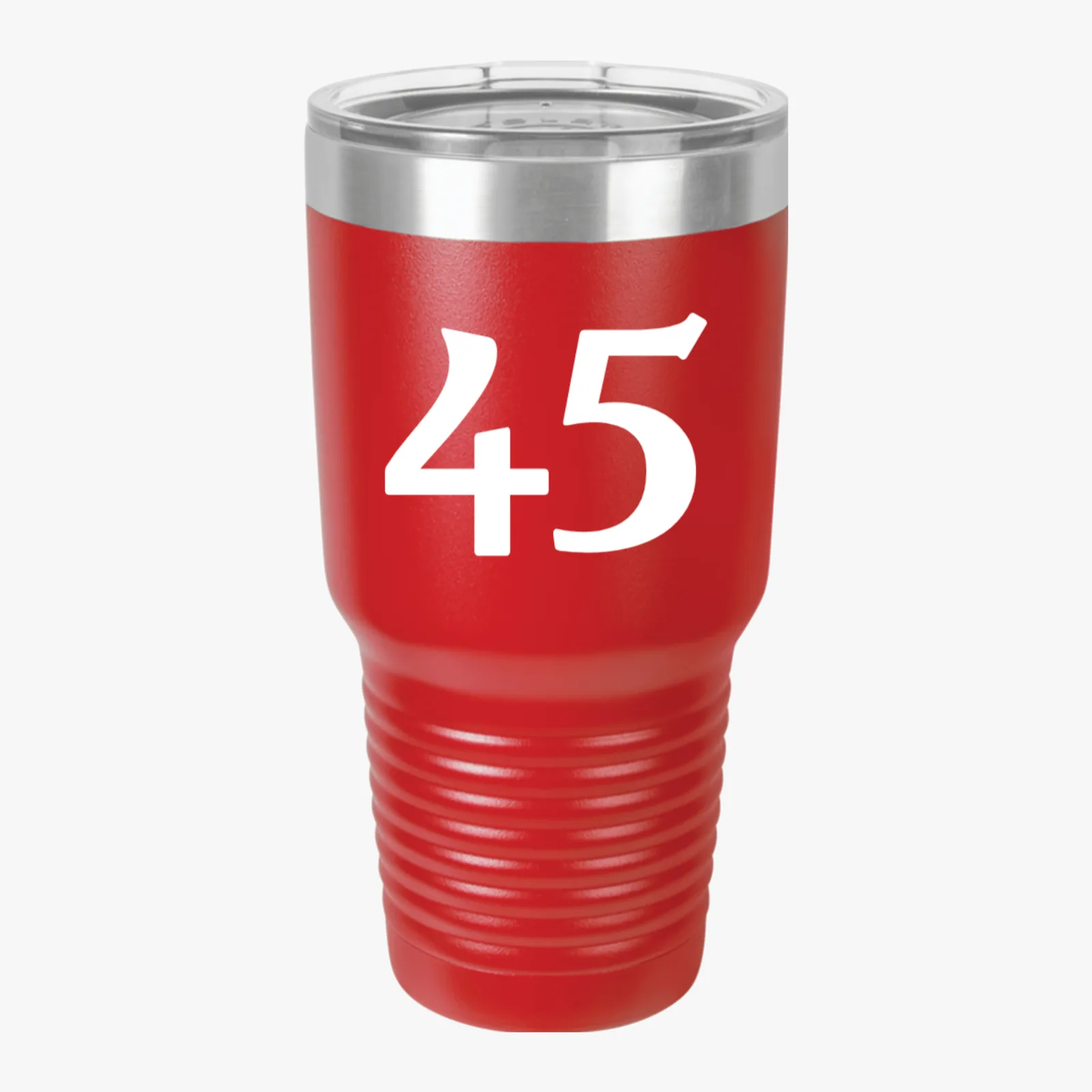 45 Tumbler – 30oz - Black - Back