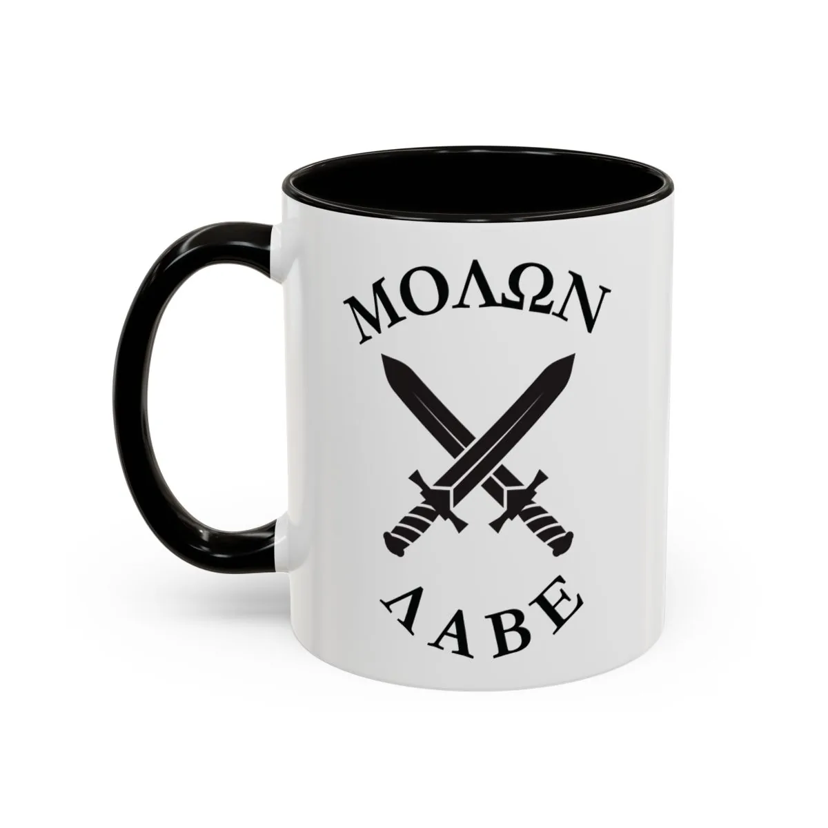 Molon Labe - Black - Front
