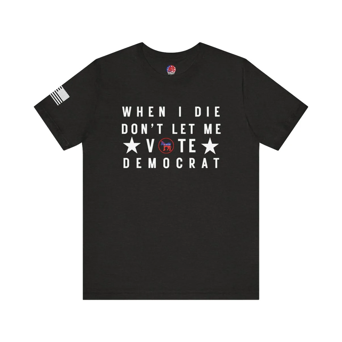 Don't Let Me Vote Democrat T-Shirt -  thumbnail 5