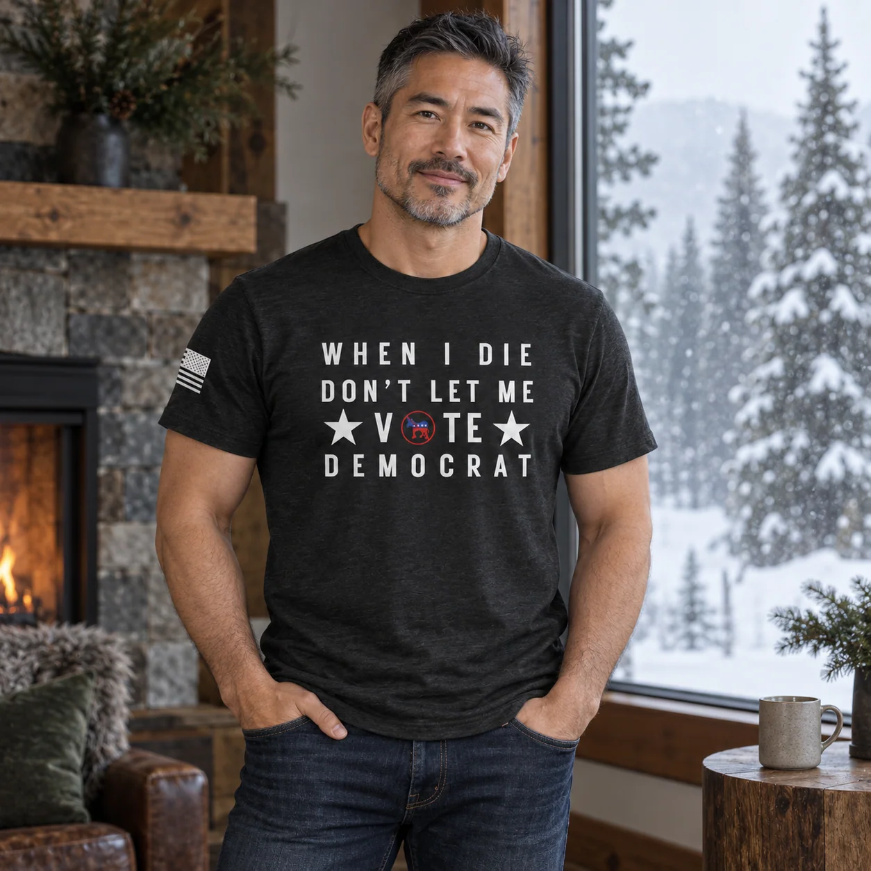 Don't Let Me Vote Democrat T-Shirt -  thumbnail 11