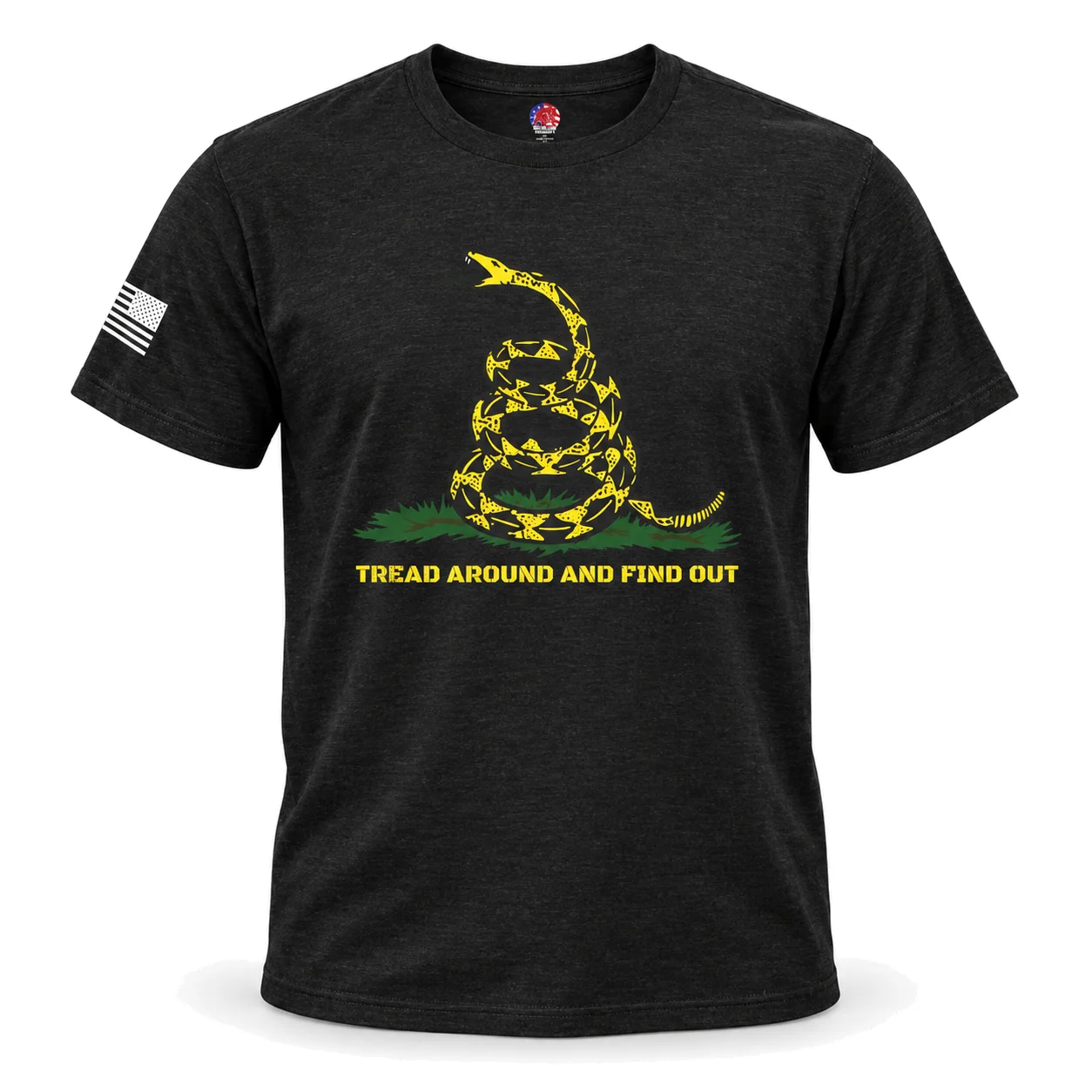 Tread Around and Find Out - Black Heather - Front