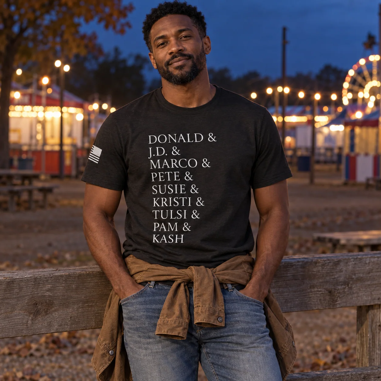 The Patriots Lineup T-Shirt -  thumbnail 11