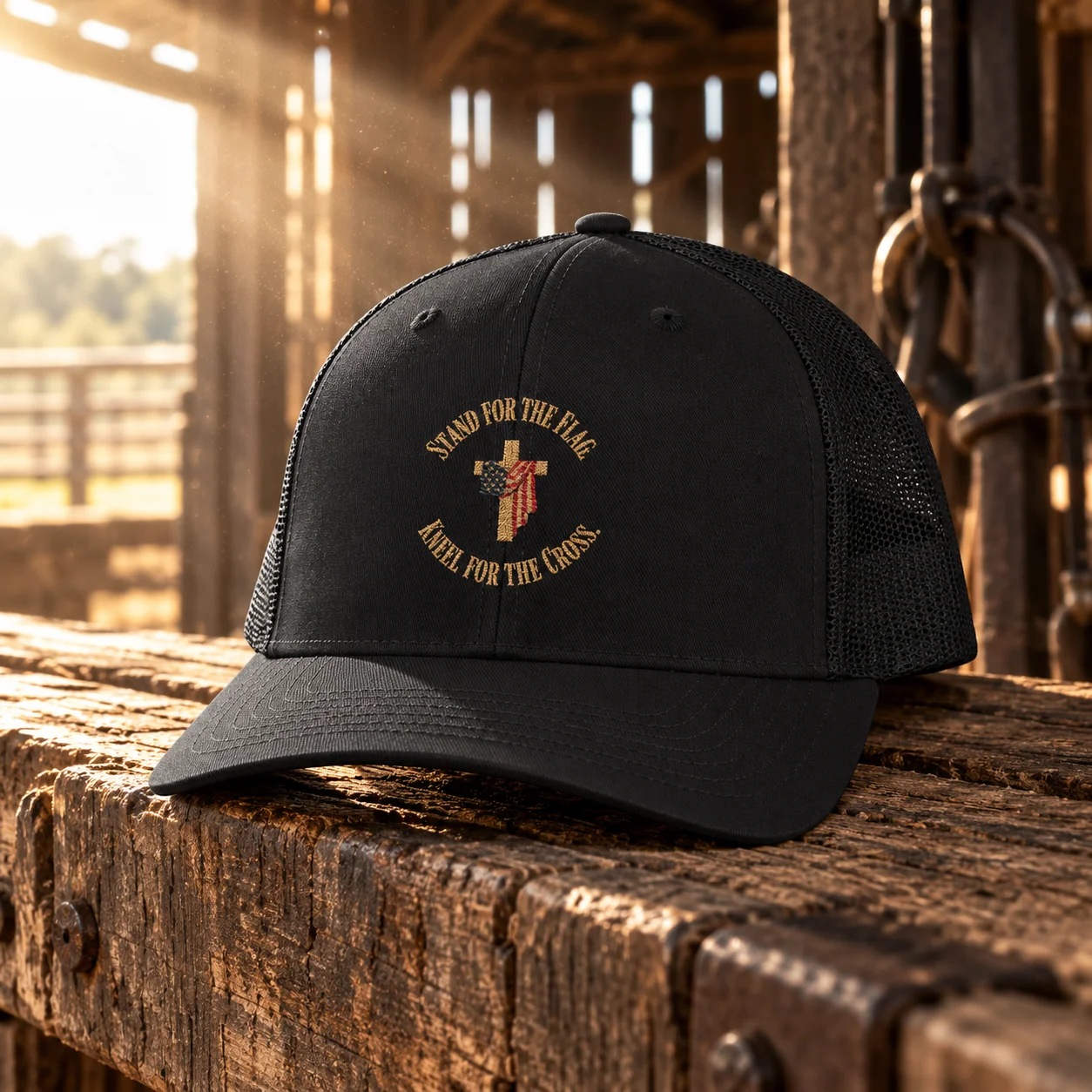 Stand for the Flag. Kneel for the Cross. Hat -  thumbnail 19