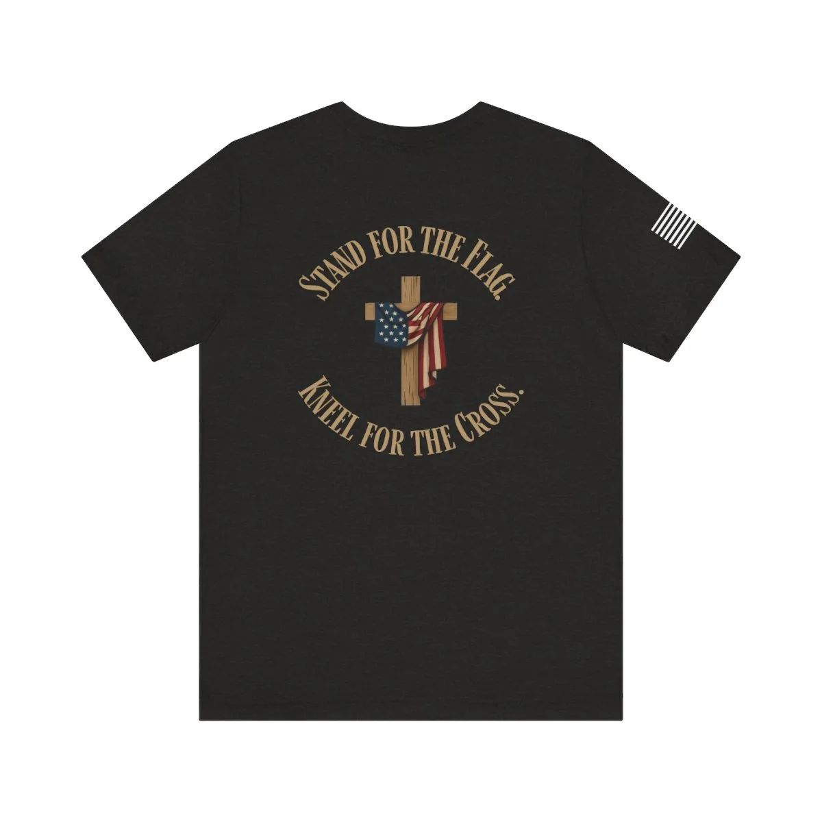 Stand for the Flag. Kneel for the Cross. T-Shirt -  thumbnail 7
