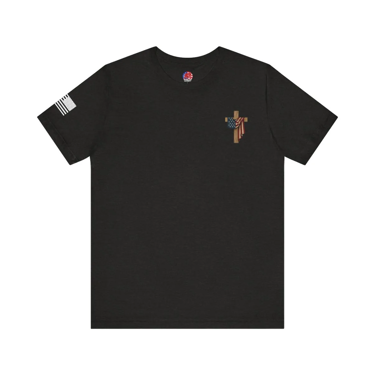 Stand for the Flag. Kneel for the Cross. T-Shirt -  thumbnail 6