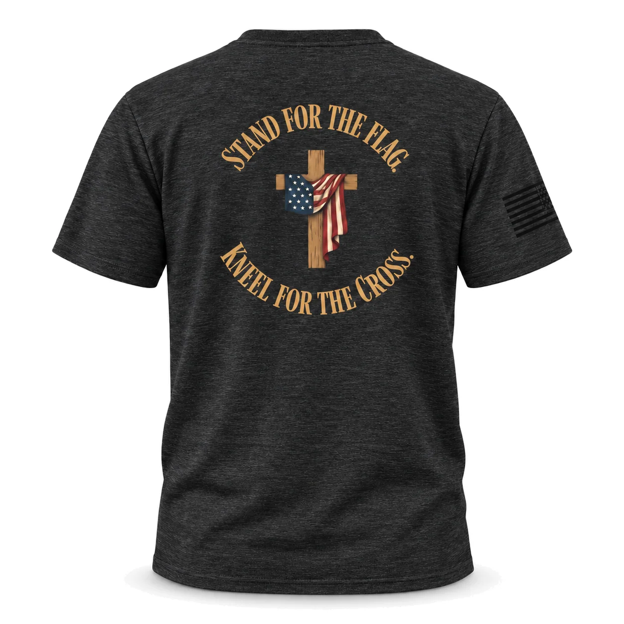 Stand for the Flag. Kneel for the Cross. T-Shirt -  thumbnail 16