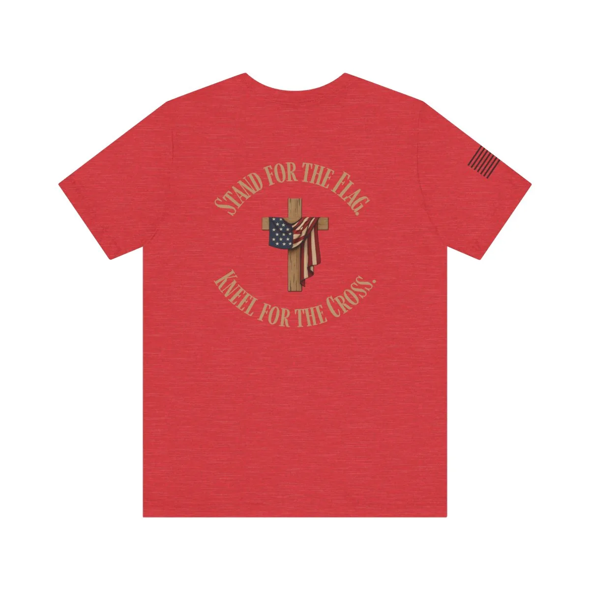 Stand for the Flag. Kneel for the Cross. T-Shirt -  thumbnail 9