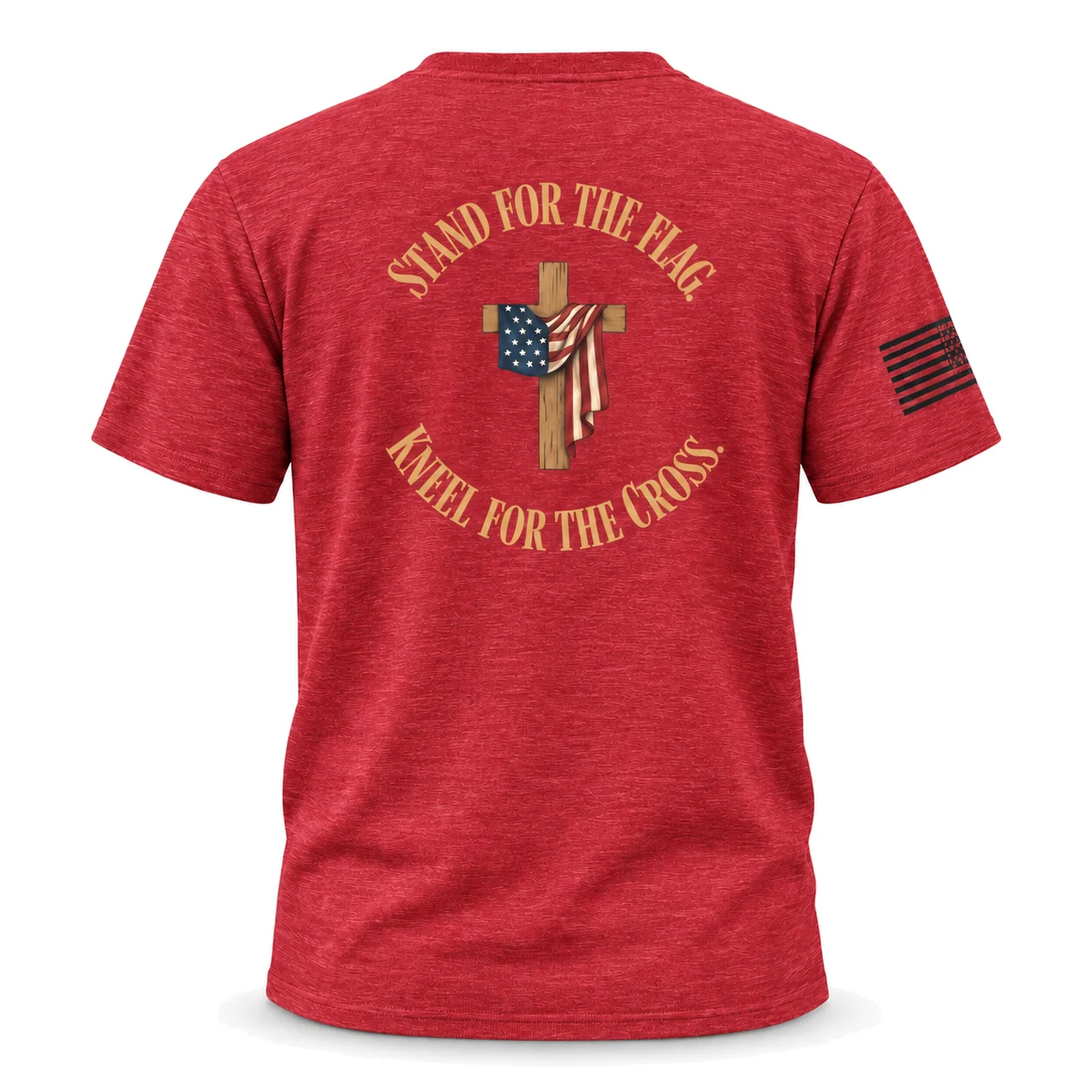 Stand for the Flag. Kneel for the Cross. T-Shirt -  thumbnail 18