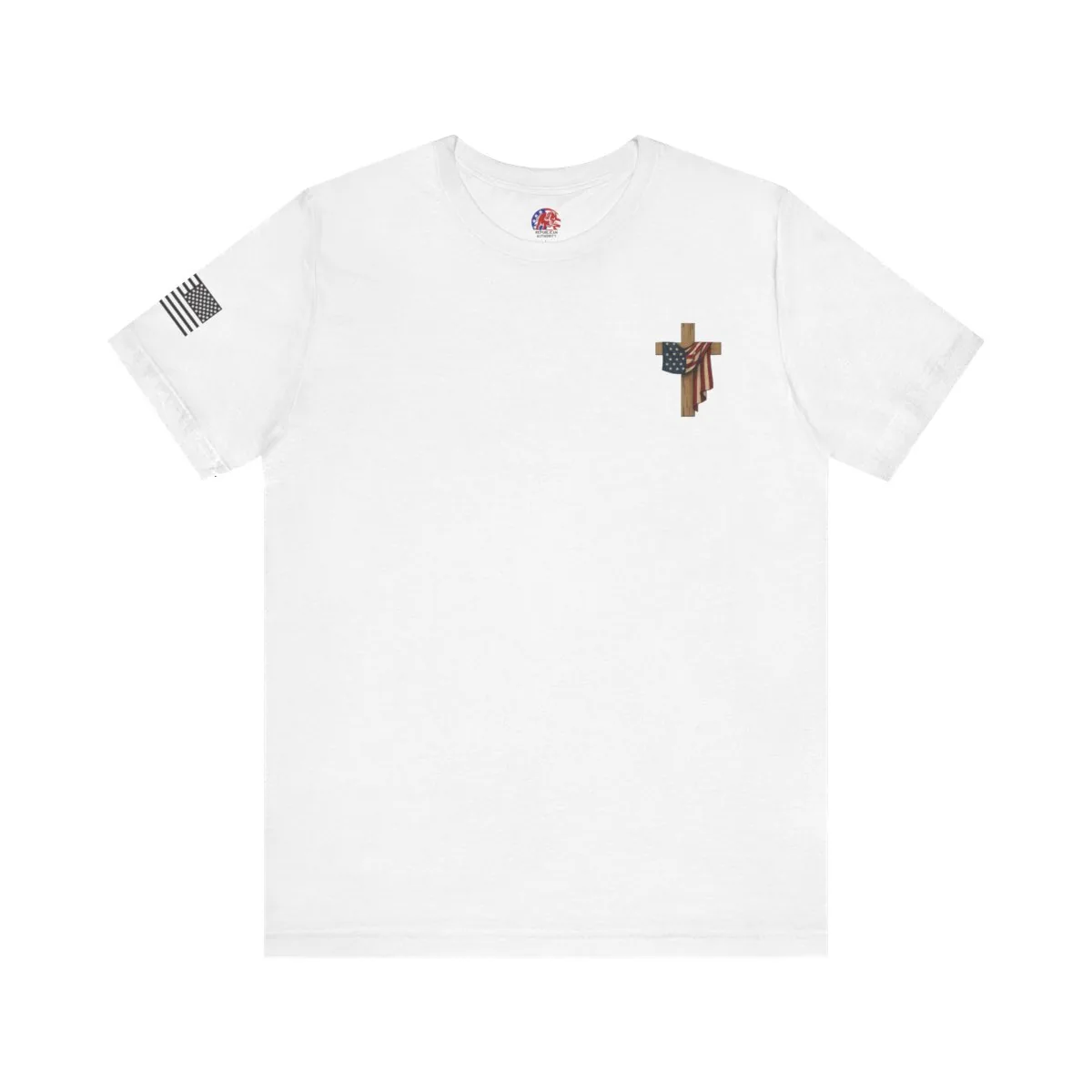 Stand for the Flag. Kneel for the Cross. T-Shirt -  thumbnail 4