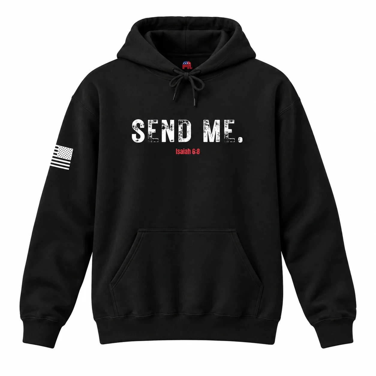 Send Me. - Black - Front
