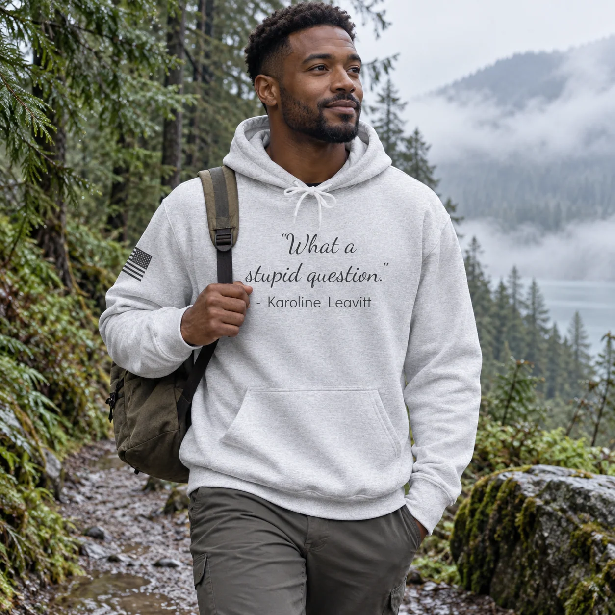 The "Stupid Question" Hoodie -  thumbnail 11