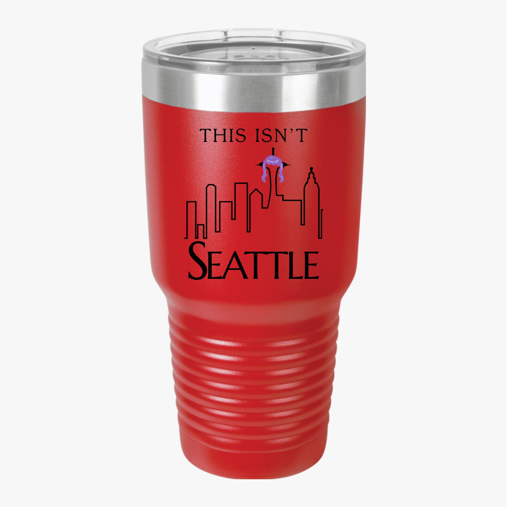 This Isn't Seattle - Black - Back